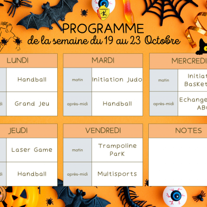 STAGE VACANCES